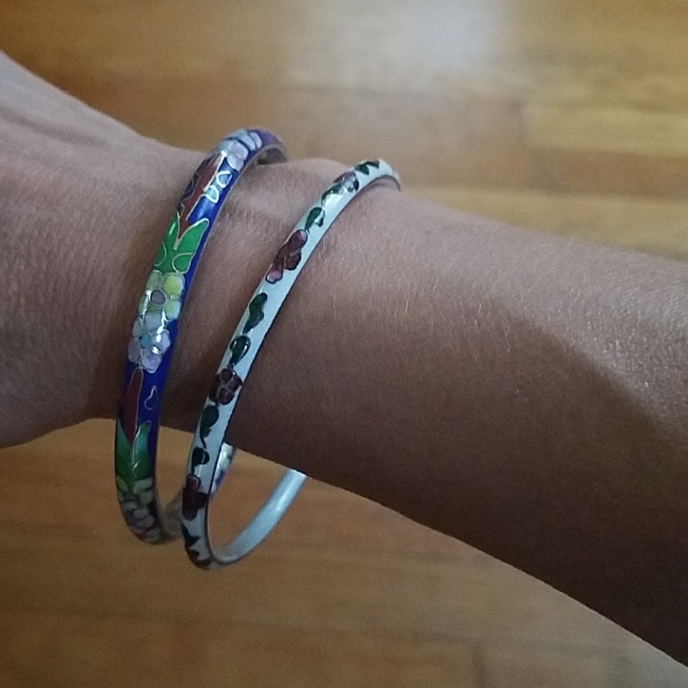 Cloisenne bracelets